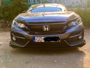 Honda Civic X spoiler pod przedni zderzak.