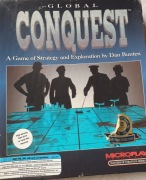 Stara Gra komputerowa Globak conquest Microplay Box Box