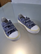 Szare Tenisówki Chłopięce na Rzepy Rozmiar 29