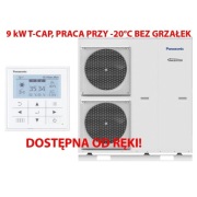 POMPA CIEPŁA PANASONIC 9 kW T-CAP MONOBLOK 