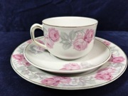 Porcelanowe trio. Kaestner Saxonia.