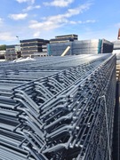 Kompletne ogrodzenie panel 123/4 słupek 200 podmurówka H25 obejmy 