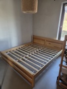 Łóżko drewniane 180x200