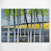 Duży obraz pejzaż wiosenny