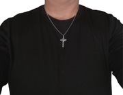 Rolo 57 cm | krzyżyk 3,7 / 2 cm  czarne pudełko