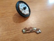 UNITRA ZRK magnetofon MK 125 B 303 B 302 talerzyk szczotki koło dowijania