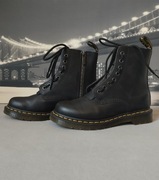 Dr Martens AirWair 1460 Pascal Frnt Zip, skórzane buty, botki, trapery