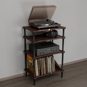 Regał hifi stolik audio na gramofon stojak na winyle