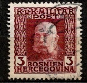 OA Bośni  Mi 66 kas. Cesarz Franz Joseph I
