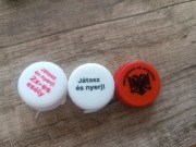 Nakrętki coca-cola 3 sztuki Węgry Albania