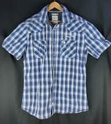 Tom Tailor koszula męska w kratę bawełna | Fitted