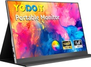 Yodoit przenośny monitor 15,6" FHD 1920x1080P IPS 