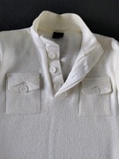 Piękny sweter golf BAGARDA XXL na guziki elegancki stylowy ciepły na zimę