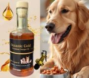 Czysty Olej z Dzikiego Łososia, 250 ml Omega 3 na lśniącą sierść + prezent