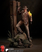 Figurka druk 3D żywica 12K " Indiana Jones " - 215 mm