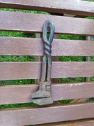 Duży stary oryginalny klucz NASTAWNY FRANCUSKI