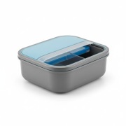 Lunch Box z Wkładem Chłodzącym 1.2L - Pojemnik na Lunch Stal Nierdzewna