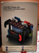 Stacja do Nintendo Switch, ładowarka, organizer na karty