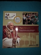 Medal +znaczki Papieża