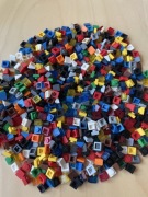 Lego 1x1, płaskie, skośne, pin, 1x1