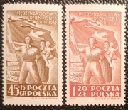 Fi 586-587 Miedzynarodowy Dzien Kobiet / czyste