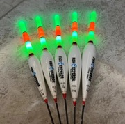 Spławik świecący LED 7g, przelotowy