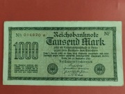 Niemcy. 1000 marek 1922. 