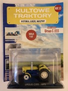 Kultowe traktory nr 33 Ursus C-355 C-360 skala 1:43 Przedsprzedaż Premiera 