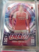 Topps match attax   2023/2024 extra energy Gabriel martinelli  
