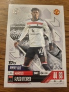 MATCH ATTAX EXTRA 2024/25 2025 AWAY KIT 76 RASHFORD MANCHESTER UNITED