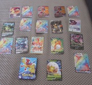 pokemon karty kolekcjonerskie  zestaw 17szt