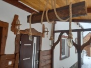 lampa ze starej belki