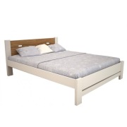 Łóżko drewniane Selena Plus BUK/DĄB
