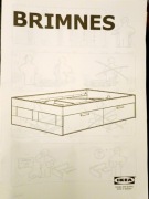 Rama łóżka BRIMNES ikea