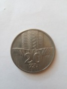 20 zł PRL Wieżowiec i kłosy 1973/4