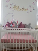 łóżeczko-kołyska z lateksowym materacem hevea baby