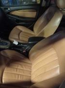 Grzane fotele skórzane boczki jaguar x-type sedan 