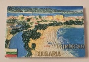 Magnes na lodówkę ceramiczny BUŁGARIA Bulgaria Primorsko(43) 