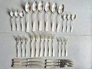 HEFRA sztućce srebrne pr. 800 - 30 szt. 