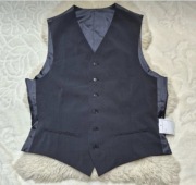 Kamizelka garniturowa Xl - XXL Granatowa 45 % Welna
