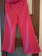 Spodnie damskie  rozm.XL /44/46 wloskie szerokie  z wysokim stanem