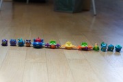 Super Zings figurki 8szt + 4 pojazdy