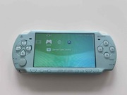 PSP 2000 Mint Green zielona, stan IDEALNY, org. ładowarka, adapter