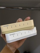 Zestaw 2 Switche D-Link GO-SW-5G (5-portowy) - sprawne z zasilaczem