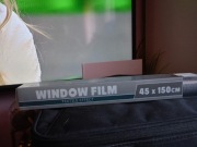 Samo przylepną folia na okna  