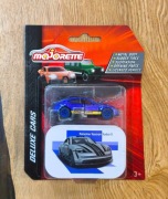 Majorette - Porsche Taycan Turbo S - 2024 209P Deluxe Cars - niebieski
