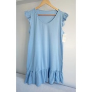 New Collection Niebieska sukienka 