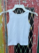 Uniseks dziecięca podkoszulka z prążkowanego materiału na ramiączkach Zara