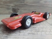 zabawka stary blaszany samochód wyścigowy DDR 2 sztuki