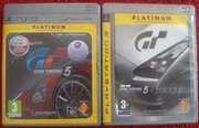 Gran Turismo 5 PS3 PL + Gran Turismo Prologue edycje Platinum bdb 2 gry 